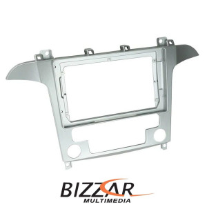 BIZZAR F-CT-FD409S Πρόσοψη, Καλωδίωση & CANbus Box Για Ford S-Max Για Tablet 9" (Ασημί)