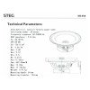 STEG H-GT-MS650 MS650 Ηχεία 16,5cm Δύο Δρόμων Ομοαξονικά