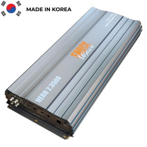 SHOCKWAVE E-HERO2.3500 Class D 2Channel HERO2.3500 (2x3500Wrms) Made in Korea