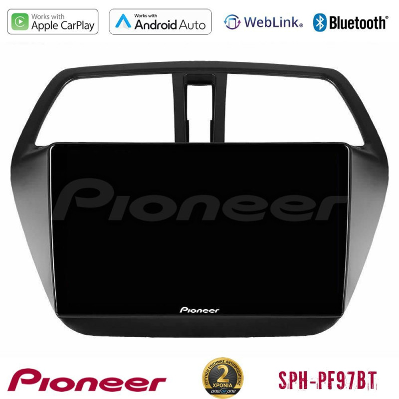PIONEER U-SPH-SZ578 SPH-PF97BT Series Suzuki SX4 S-Cross Multimedia Station 9" (Tablet Style) Με Carplay & Android Auto