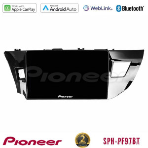PIONEER U-SPH-TY0008 SPH-PF97BT Series Toyota Corolla 2014-2016 Multimedia Station 9" (Tablet Style) Με Carplay & Android Auto
