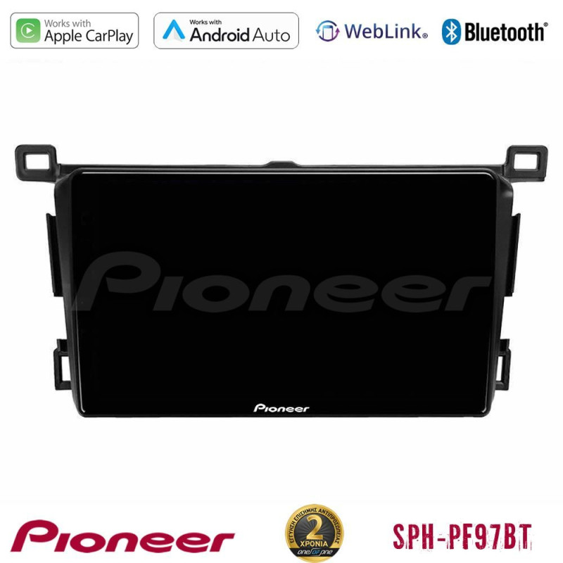 PIONEER U-SPH-TY0435 SPH-PF97BT Series Toyota RAV4 2013-2018 Multimedia Station 9" (Tablet Style) Με Carplay & Android Auto