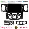 PIONEER U-SPH-TY0571 SPH-PF97BT Series Toyota Hilux 2007-2011 Multimedia Station 9" (Tablet Style) Με Carplay & Android Auto