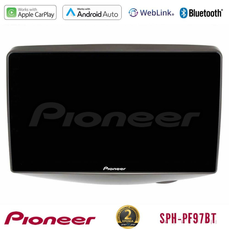 PIONEER U-SPH-TY1047 SPH-PF97BT Series Toyota Yaris 1999 - 2006 Multimedia Station 9" (Tablet Style) Με Carplay & Android Auto