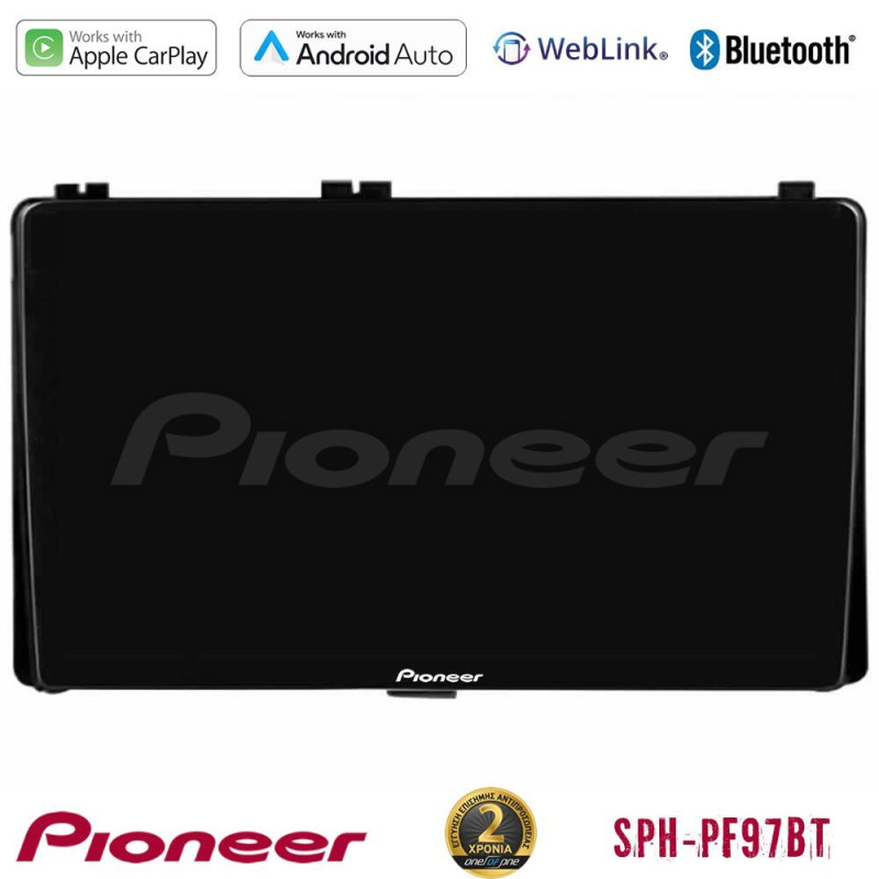 PIONEER U-SPH-TY1106 SPH-PF97BT Series Toyota Corolla/Auris 2017-2019 Multimedia Station 9" (Tablet Style) Με Carplay & Android Auto