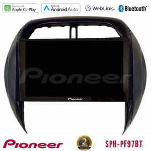 PIONEER U-SPH-TY1315 SPH-PF97BT Series Toyota RAV4 2001-2005 (Auto A/C) Multimedia Station 9" (Tablet Style) Με Carplay & Android Auto