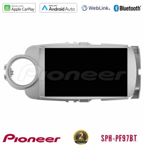 PIONEER U-SPH-TY1777 SPH-PF97BT Series Toyota Yaris Multimedia Station 9" (Tablet Style) Με Carplay & Android Auto