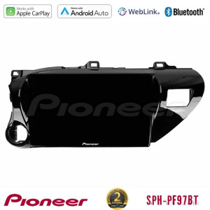 PIONEER U-SPH-TY600 SPH-PF97BT Series Toyota Hilux 2017-2021 Multimedia Station 9" (Tablet Style) Με Carplay & Android Auto