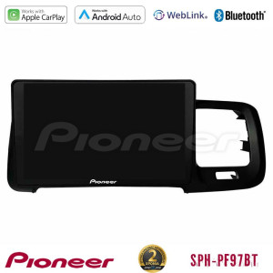 PIONEER U-SPH-VL0467 SPH-PF97BT Series Volvo S60 2010-2018 Multimedia Station 9" (Tablet Style) Με Carplay & Android Auto