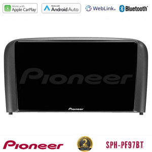 PIONEER U-SPH-VL0971 SPH-PF97BT Series Volvo S80 1998-2006 Multimedia Station 9" (Tablet Style) Με Carplay & Android Auto