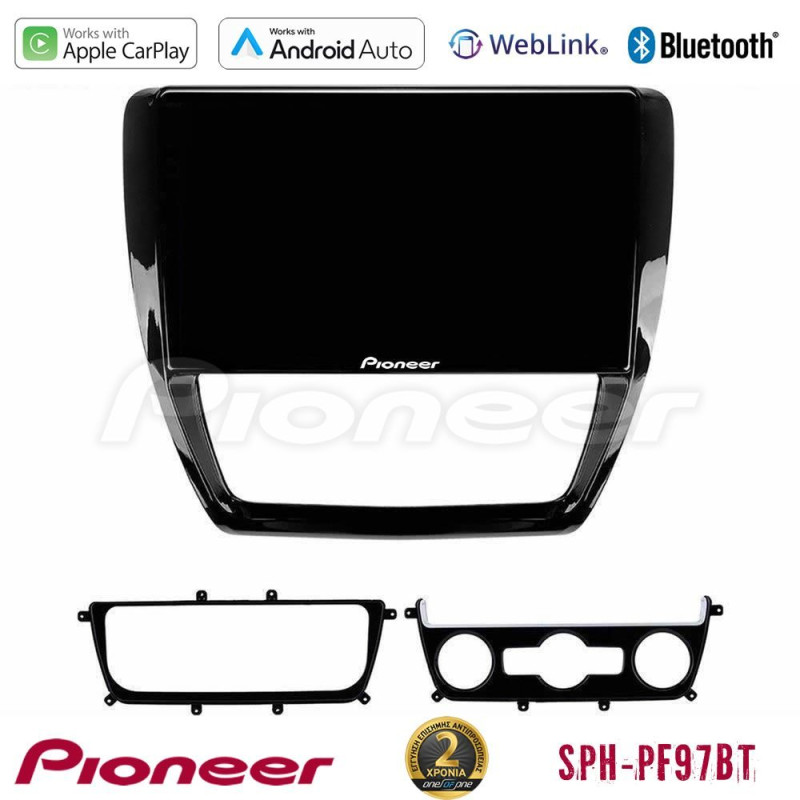 PIONEER U-SPH-VW0001 SPH-PF97BT Series VW Jetta Multimedia Station 9" (Tablet Style) Με Carplay & Android Auto