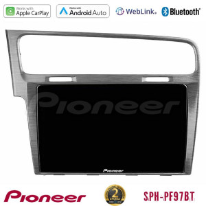 PIONEER U-SPH-VW0003AL SPH-PF97BT Series VW GOLF 7 Multimedia Station 9" (Tablet Style) Με Carplay & Android Auto