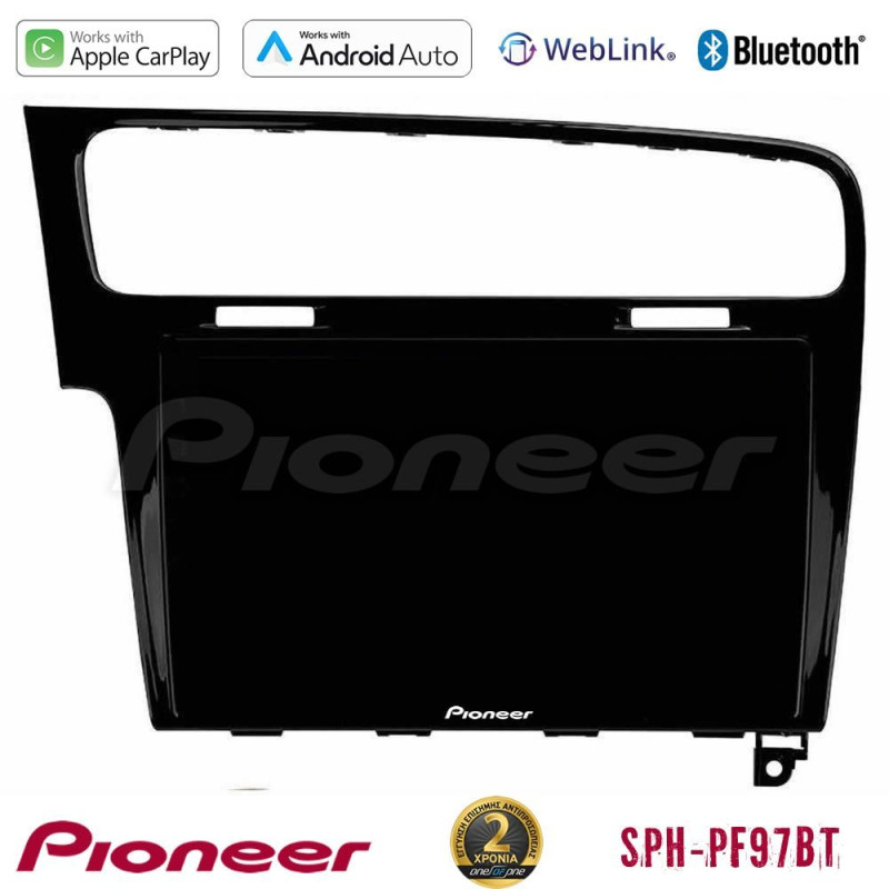 PIONEER U-SPH-VW0003PB SPH-PF97BT Series VW GOLF 7 Multimedia Station 9" (Tablet Style) Με Carplay & Android Auto