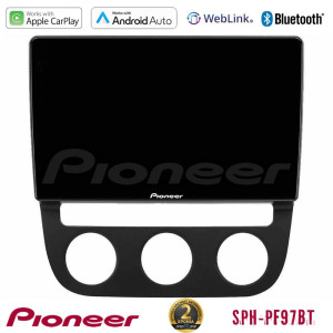 PIONEER U-SPH-VW0394 SPH-PF97BT Series VW Jetta Multimedia Station 9" (Tablet Style) Με Carplay & Android Auto