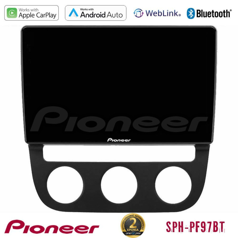 PIONEER U-SPH-VW0394 SPH-PF97BT Series VW Jetta Multimedia Station 9" (Tablet Style) Με Carplay & Android Auto PIONEER U-SPH-VW0394 SPH-PF97BT Series VW Jetta Multimedia Station 9" (Tablet Style) Με Carplay & Android Auto