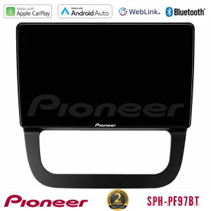 PIONEER U-SPH-VW087T SPH-PF97BT Series VW Jetta Multimedia Station 9" (Tablet Style) Με Carplay & Android Auto