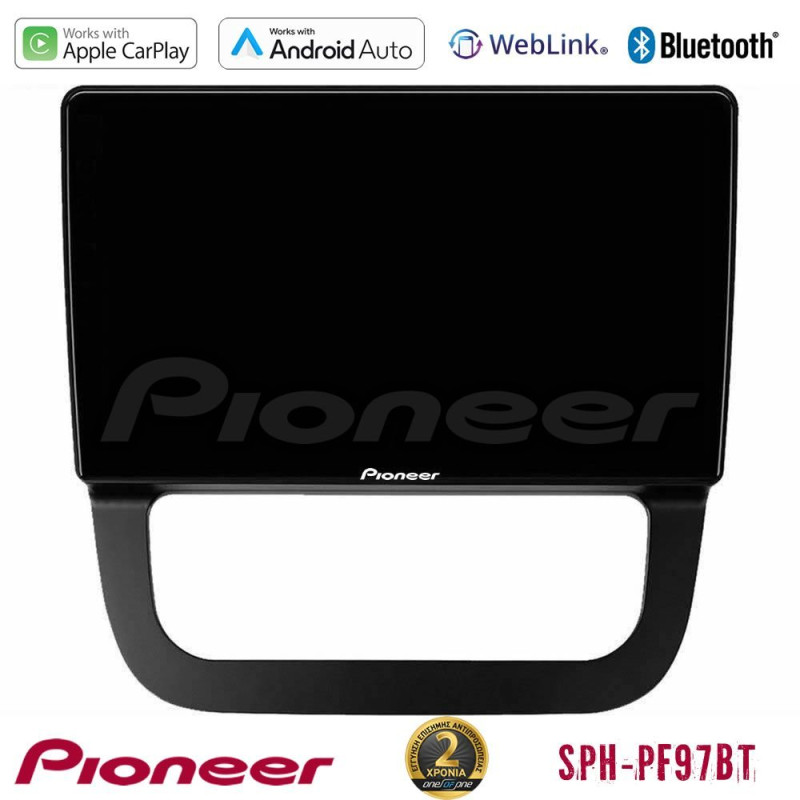 PIONEER U-SPH-VW087T SPH-PF97BT Series VW Jetta Multimedia Station 9" (Tablet Style) Με Carplay & Android Auto