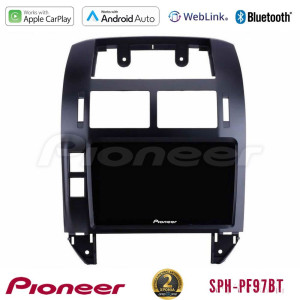 PIONEER U-SPH-VW1229 SPH-PF97BT Series VW Polo 2002-2009 Multimedia Station 9" (Tablet Style) Με Carplay & Android Auto