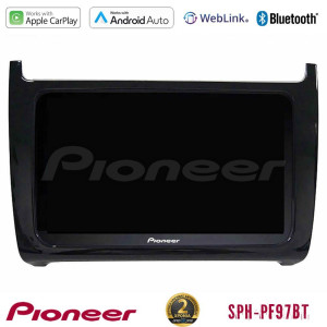PIONEER U-SPH-VW6901BL SPH-PF97BT Series Vw Polo 2009-2014 Multimedia Station 9" (Tablet Style) Με Carplay & Android Auto