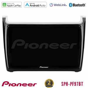 PIONEER U-SPH-VW6901PB SPH-PF97BT Series Vw Polo 2014-2017 Multimedia Station 9" (Tablet Style) Με Carplay & Android Auto