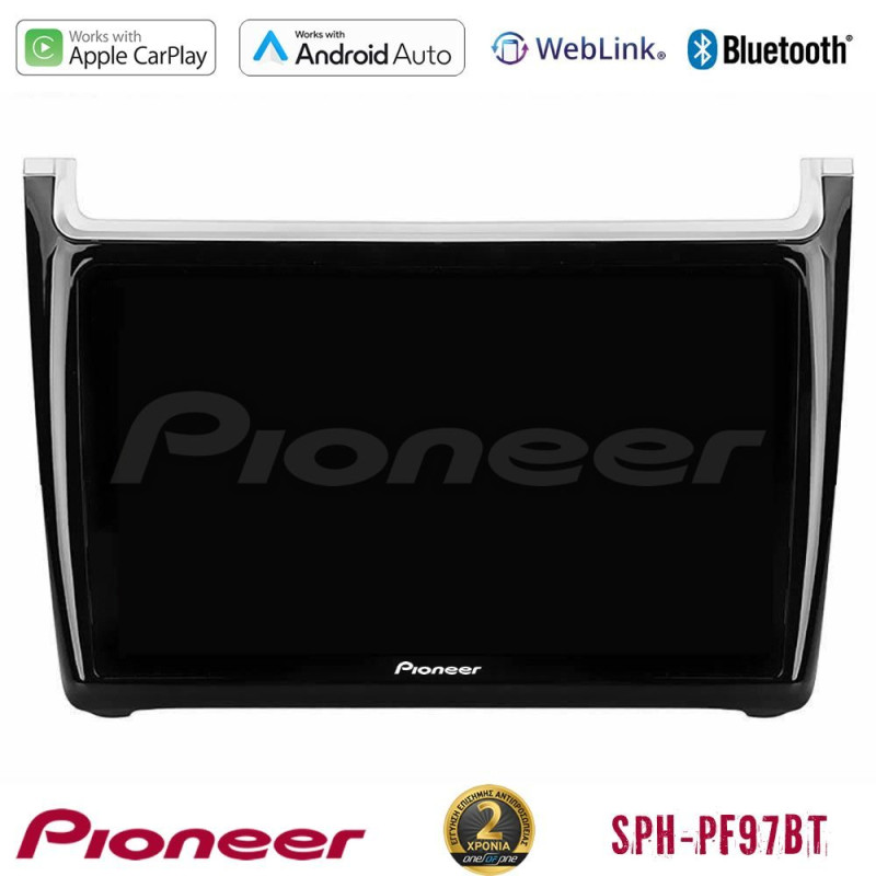 PIONEER U-SPH-VW6901PB SPH-PF97BT Series Vw Polo 2014-2017 Multimedia Station 9" (Tablet Style) Με Carplay & Android Auto