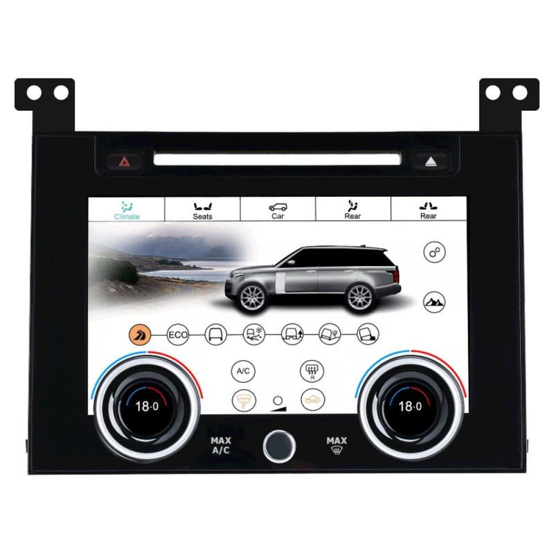 BIZZAR CL-ZF-2003 Range Rover Vogue L405 2013 - 2017 9" Touchscreen AC Climate Control Panel With CD Slot