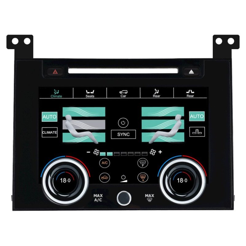 BIZZAR CL-ZF-2003 Range Rover Vogue L405 2013 - 2017 9" Touchscreen AC Climate Control Panel With CD Slot