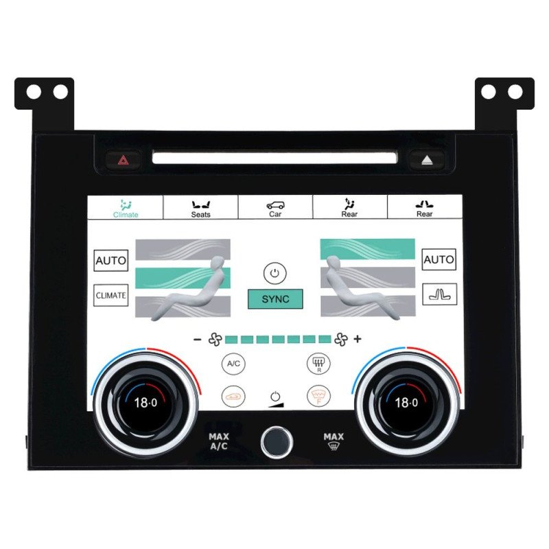 BIZZAR CL-ZF-2003 Range Rover Vogue L405 2013 - 2017 9" Touchscreen AC Climate Control Panel With CD Slot