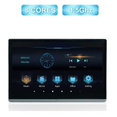 BIZZAR D-BZ-KD11600 Προσκέφαλο 11.6" με HD οθόνη αφής Android 12 8Core 2+32GB (τεμάχιο)