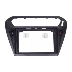 BIZZAR F-CT-CT0070BL Πρόσοψη, Καλωδίωση & CANbus Box Για Citroen C-Elysee / Peugeot 301 Για Tablet 9" (Black)