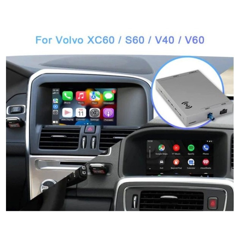 BIZZAR I-CSWL9706 Volvo Sensus Connect 2014-> Wireless CarPlay/Android Auto Interface & Camera In