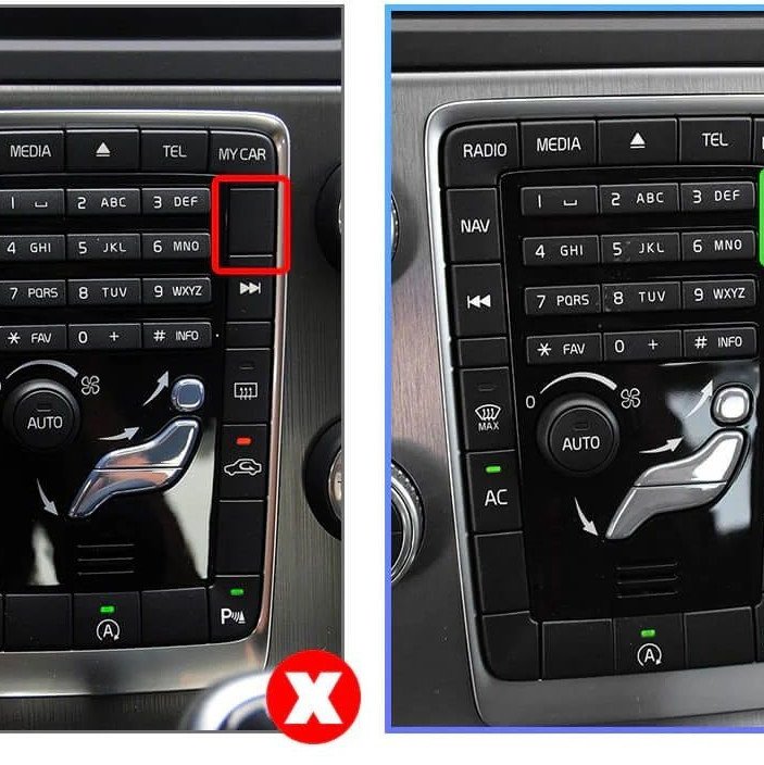 BIZZAR I-CSWL9706 Volvo Sensus Connect 2014-> Wireless CarPlay/Android Auto Interface & Camera In