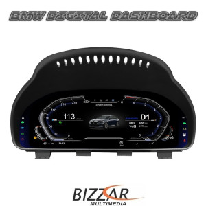 BIZZAR U-DIC-BMT7005 Digital Cluster BMW F06/ F07/ F10/ F12/ F13/ F01/ F25/ F26/ F15/ F16 Digital LCD Instrument Cluster 12.3" με Carplay | HDMI in