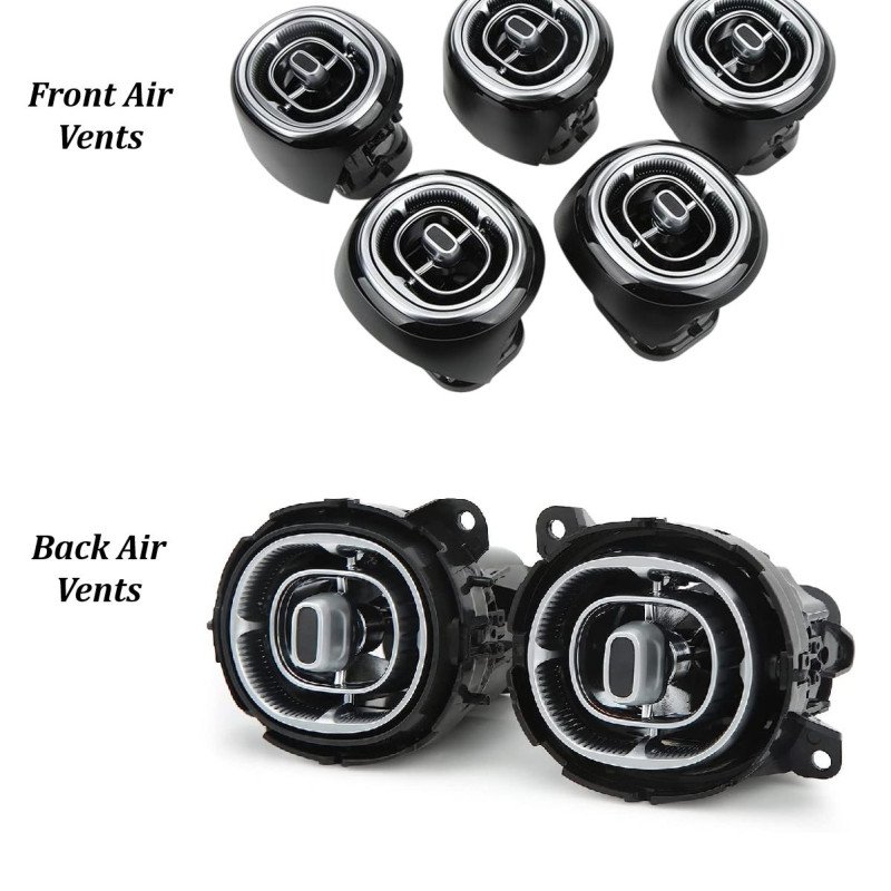 BIZZAR L-AL-W206AV Ατμοσφαιρικός Φωτισμός Mercedes C Class W206 / GLC Class W254 Air Vents Ambient Light Kit