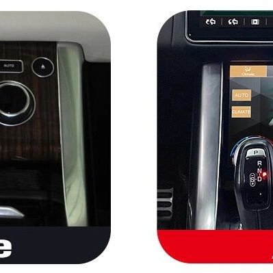 BIZZAR CL-AM-LR5022 Range Rover Sport L494 2013-2017 Touchscreen 10" AC Climate Control Panel (χωρίς CD Slot)