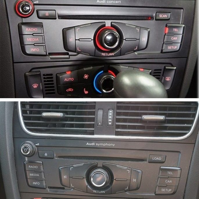 BIZZAR I-DC-CP1202 Audi Concert / Symphony Wireless CarPlay/Android Auto Interface & Camera In