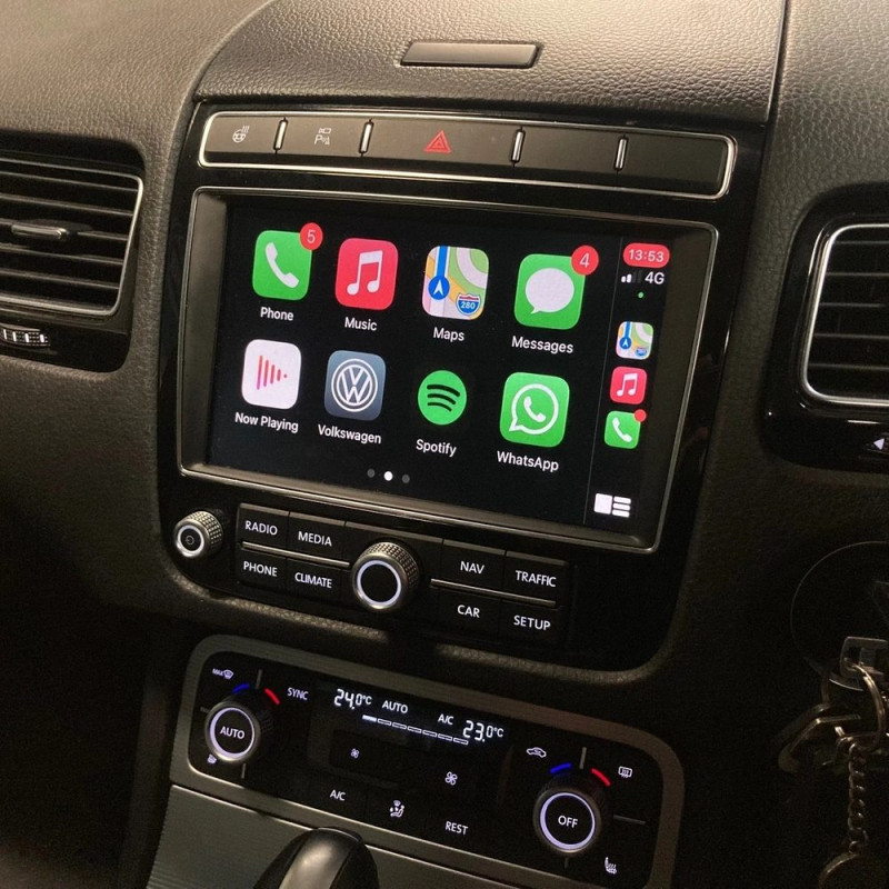 BIZZAR I-DC-CP1210 Vw Touareg 3G Wireless CarPlay/Android Auto Interface & Camera In