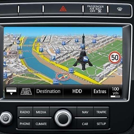 BIZZAR I-DC-CP1210 Vw Touareg 3G Wireless CarPlay/Android Auto Interface & Camera In