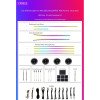 BIZZAR L-AL-CP0350 Ατμοσφαιρικός Φωτισμός Audi A3 (8V) 2013-2018 OEM Ambient Light Full Kit