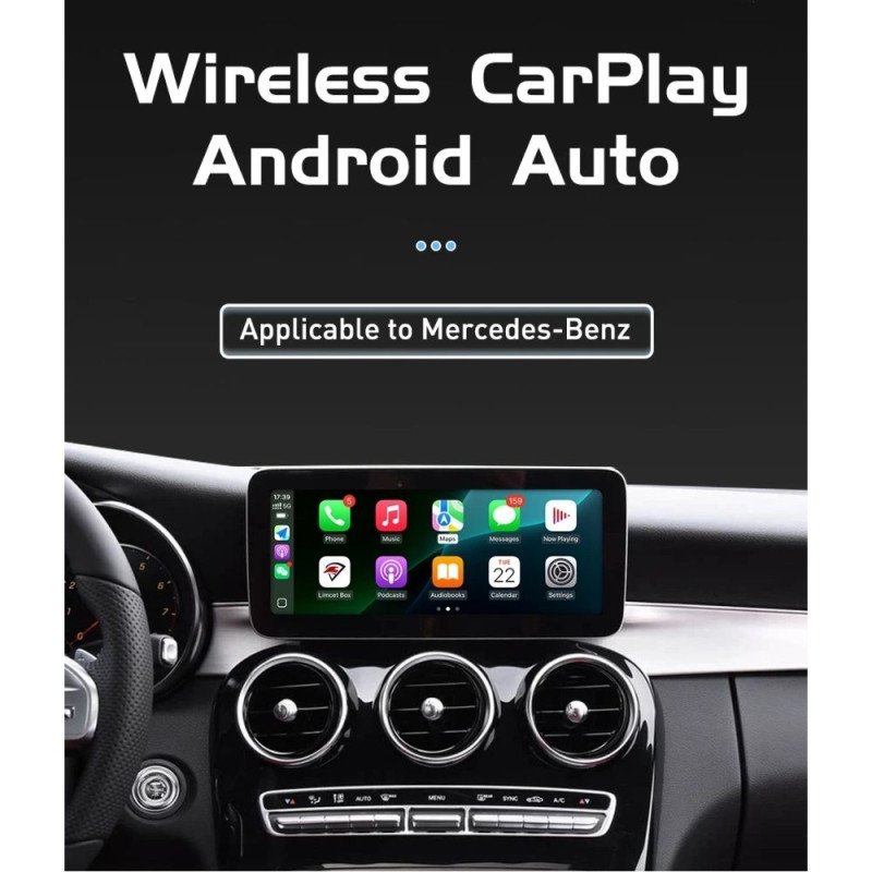 BIZZAR I-DC-B8002 VW/SKODA/SEAT/AUDI MQB (MIB/MIB2) Wireless CarPlay | Android Auto Interface | Camera In | HDMI in
