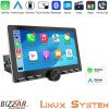 BIZZAR U-BZ-CA106W 1DIN Deck Multimedia Deckless 11" με Carplay/AndroidAuto CA106W