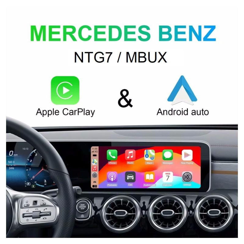 BIZZAR I-1000M3-J01B-1 Mercedes MBUX/NTG7 Wireless CarPlay | Android Auto Interface | Camera In
