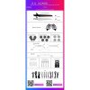 BIZZAR L-AL-TS3 Ατμοσφαιρικός Φωτισμός TESLA MODEL3 OEM Ambient Light Full Kit