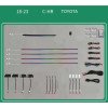 BIZZAR L-AL-TS3 Ατμοσφαιρικός Φωτισμός TESLA MODEL3 OEM Ambient Light Full Kit