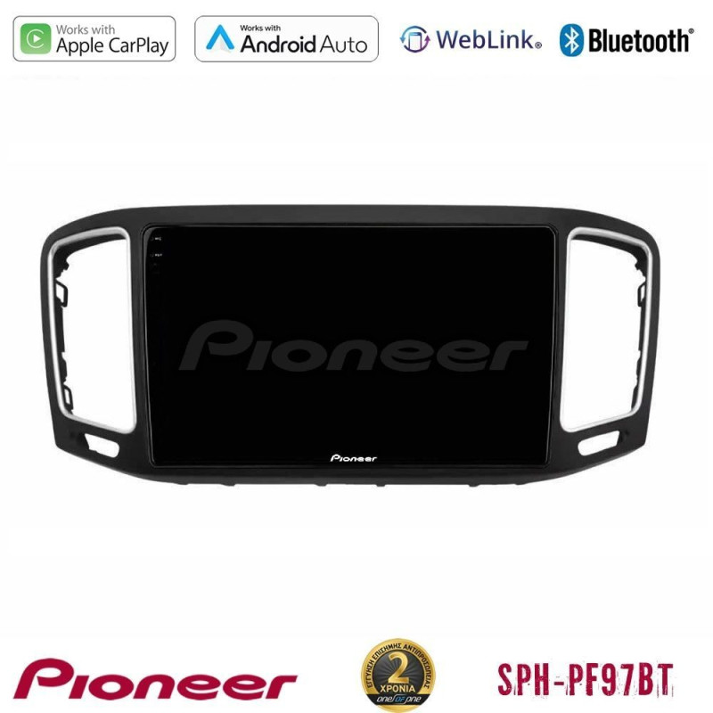 PIONEER U-SPH-VW1021H SPH-PF97BT Series VW Sharan 2015-2023 Multimedia Station 9" (Tablet Style) Με Carplay & Android Auto