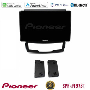 PIONEER U-SPH-SY0896 SPH-PF97BT Series Ssangyong Korando 2010-2014 Multimedia Station 9" (Tablet Style) Με Carplay & Android Auto