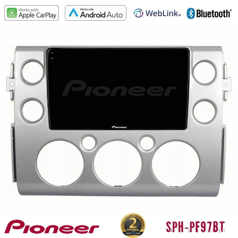 PIONEER U-SPH-TY0659 SPH-PF97BT Series Toyota FJ 2007-2014 Multimedia Station 9" (Tablet Style) Με Carplay & Android Auto