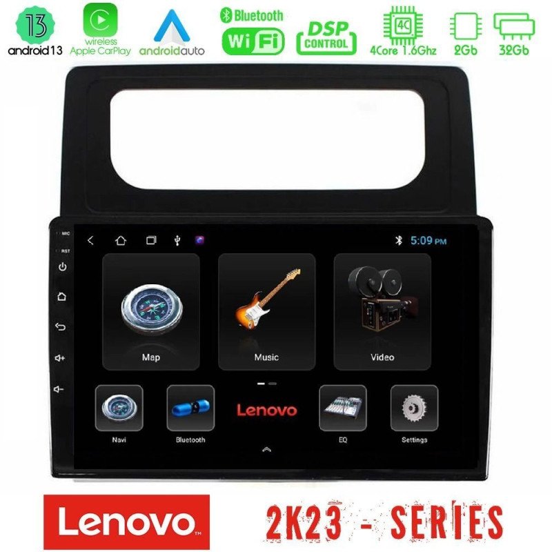 PIONEER U-SPH-VW1708 SPH-PF97BT Series VW Caddy 2004-2014 Multimedia Station 9" (Tablet Style) Με Carplay & Android Auto