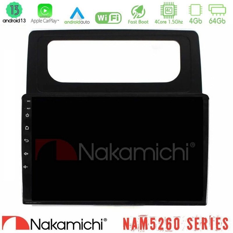 PIONEER U-SPH-VW1708 SPH-PF97BT Series VW Caddy 2004-2014 Multimedia Station 9" (Tablet Style) Με Carplay & Android Auto
