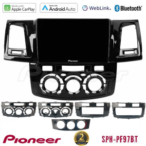 PIONEER U-SPH-TY1431 SPH-PF97BT Series Toyota Hilux 2007-2016 Multimedia Station 9" (Tablet Style) Με Carplay & Android Auto
